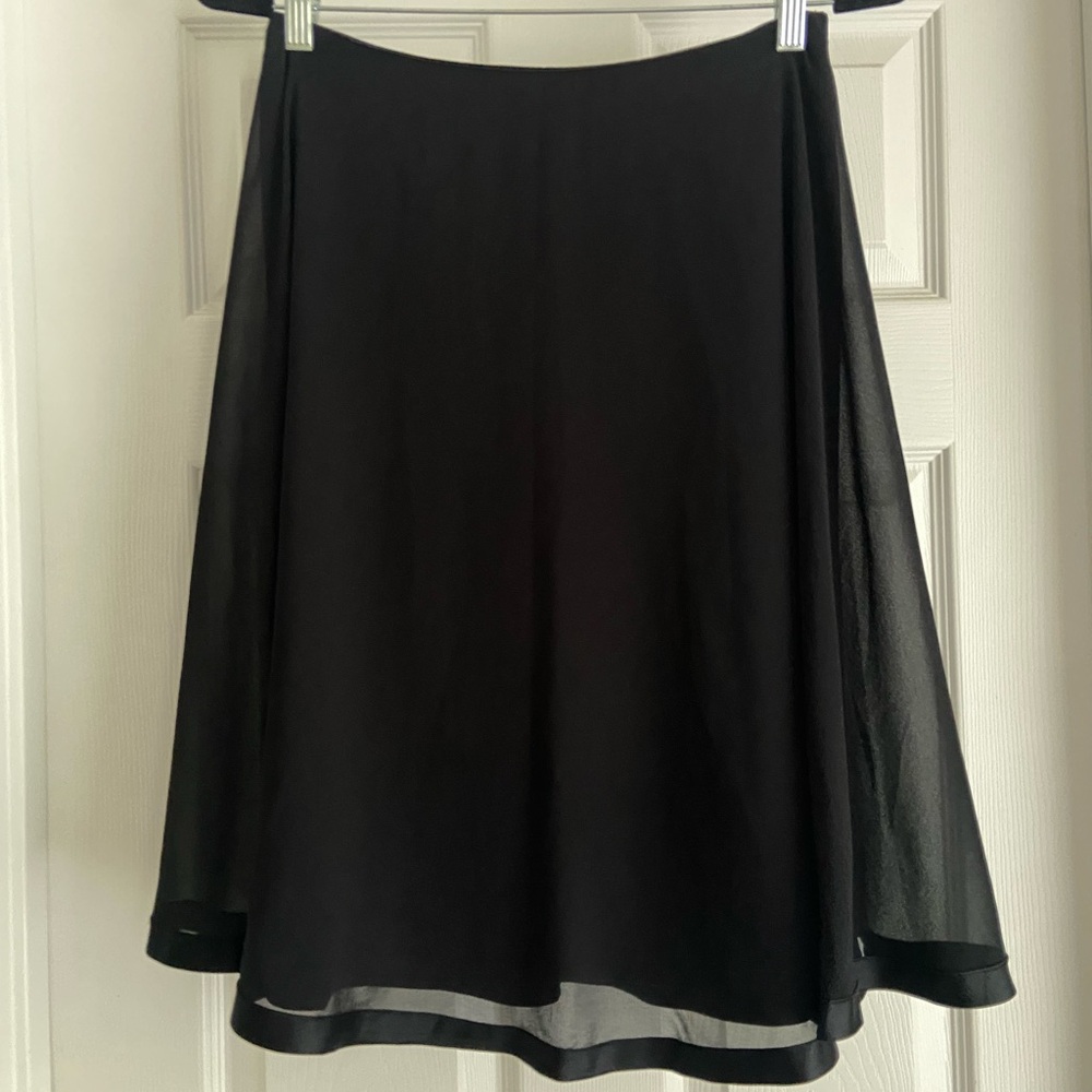 Patra Women's Black High-Low Skirt